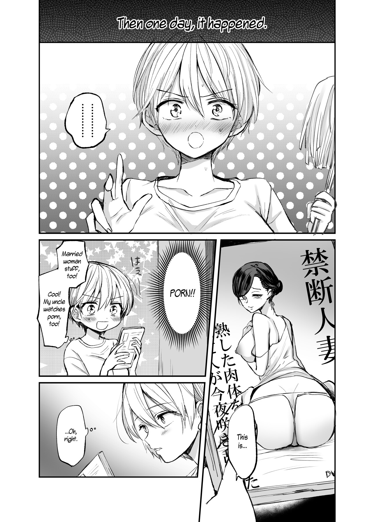 Hentai Manga Comic-I Became a Woman, and my Uncle...-Read-12